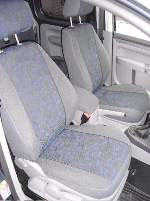 VW Caddy Life autostoelhoezen pasvorm