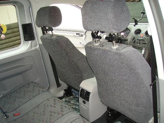 VW Caddy autostoelhoezen pasvorm
